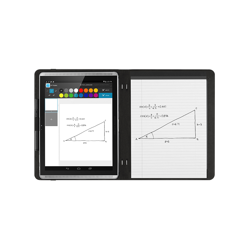 HP K6E44AA Tablet-Schutzhülle 30,5 cm (12") Folio Schwarz