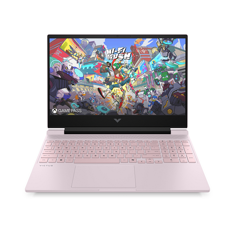 HP Victus Gaming 15-fa2151ng Intel® Core™ i5 i5-13420H Laptop 39,6 cm (15.6") Full HD 16 GB DDR4-SDRAM 512 GB SSD NVIDIA GeForce RTX 2050 Wi-Fi 6 (802.11ax) Windows 11 Home Pink