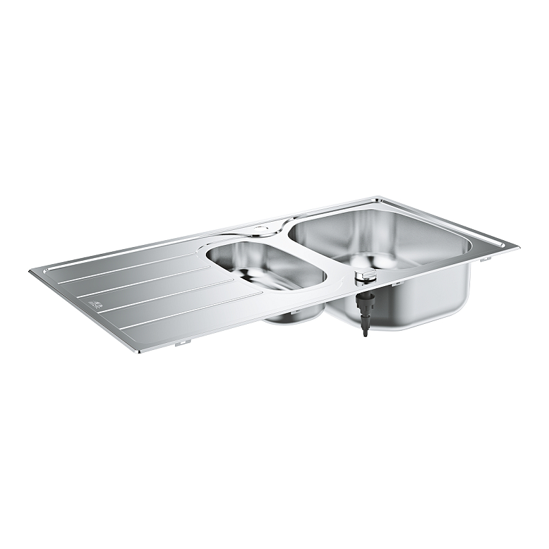 GROHE K200 60-S Aufsatzwanne Rechteckig Edelstahl
