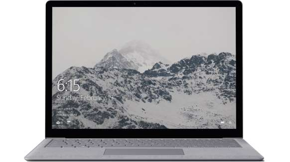 Microsoft Surface Laptop Intel® Core™ i7 i7-7660U 34,3 cm (13.5") Touchscreen 8 GB 256 GB SSD Wi-Fi 5 (802.11ac) Windows 10 S Platin