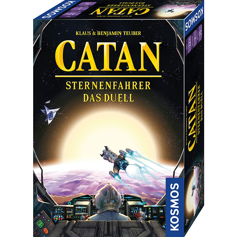 Kosmos Catan - Sternenfahrer - Das Duell 75 min Brettspiel Strategie