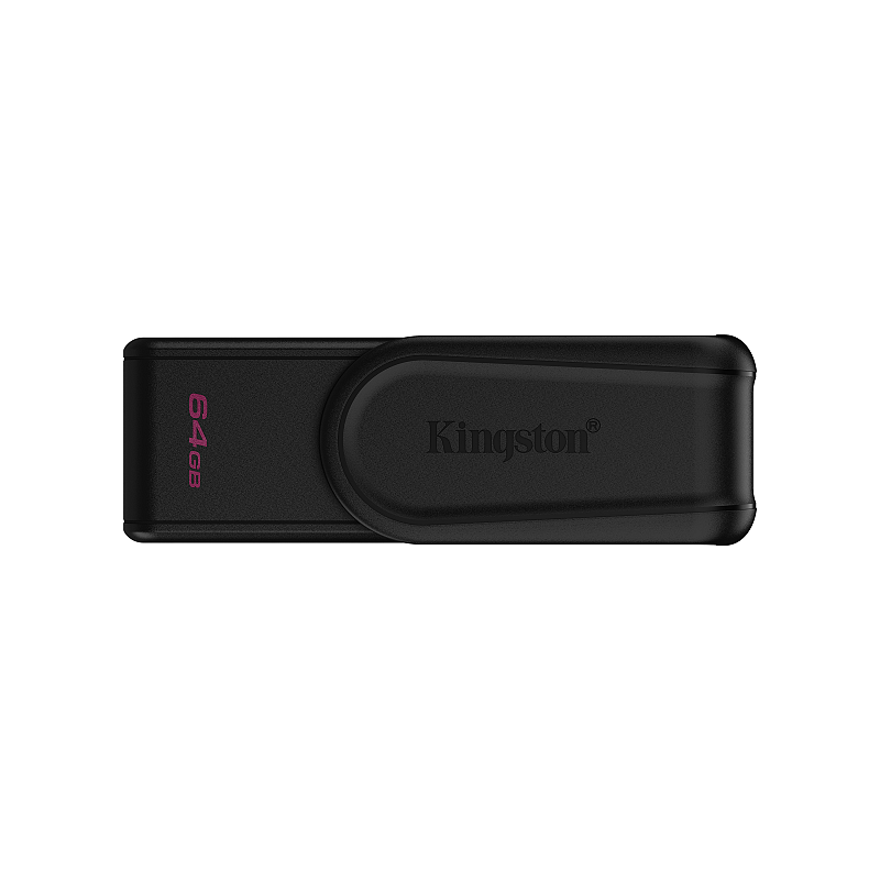 Kingston Technology DataTraveler 64GB Portable USB 3.2 Gen 1 Exodia S (Schwarz/Schwarz)