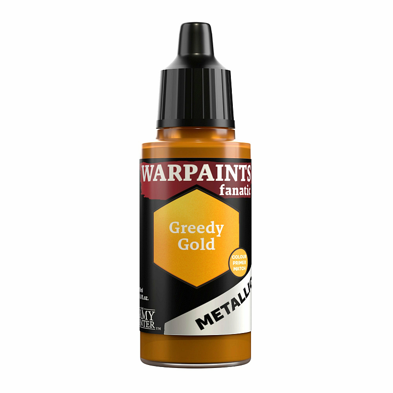 The Army Painter Warpaints Fanatic Metallic: Greedy Gold Farbe auf Wasserbasis 1 Stück(e)