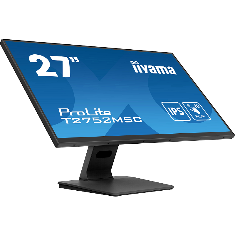 iiyama ProLite T2752MSC-B1 Computerbildschirm 68,6 cm (27") 1920 x 1080 Pixel Full HD LED Touchscreen Schwarz
