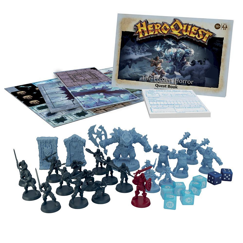 Hasbro Gaming Avalon Hill HeroQuest The Frozen Horror Brettspiel Krieg