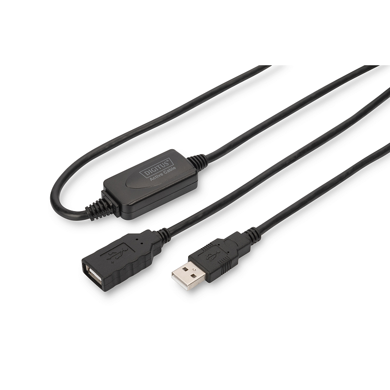 Digitus Aktives USB 2.0 Verlängerungskabel, 15 m