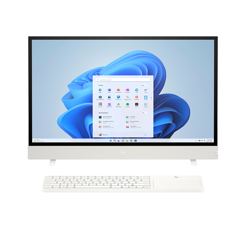 HP Envy Move 24-cs0000ng Intel® Core™ i5 i5-1335U 60,5 cm (23.8") 2560 x 1440 Pixel Touchscreen All-in-One-PC 16 GB LPDDR5-SDRAM 512 GB SSD Windows 11 Home Wi-Fi 6E (802.11ax) Weiß