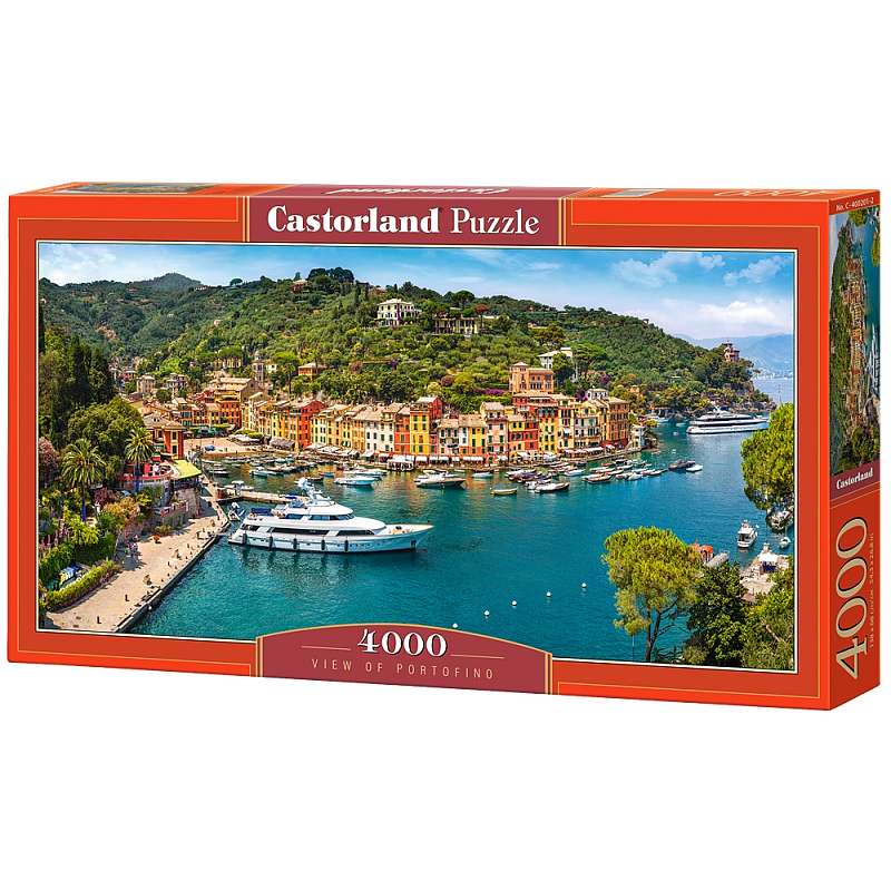 Castorland View of Portofino 4000 pcs Puzzlespiel 4000 Stück(e) Stadt