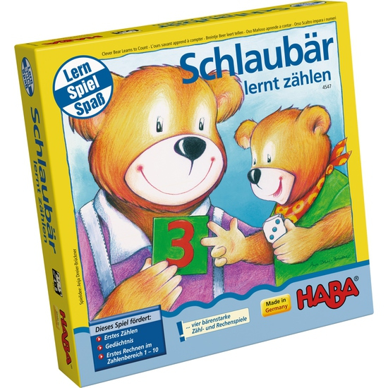 HABA 004547 Brettspiel Kartenspiel Lernen