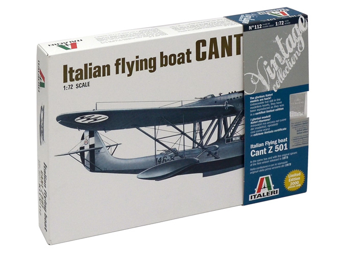 Italeri CANT. Z. 501 Drehflügler-Modell Montagesatz 1:72