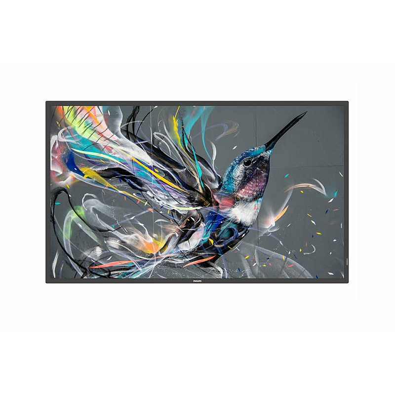 Philips 55BDL3650QE/00 Signage-Display Digital Signage Flachbildschirm 138,7 cm (54.6") WLAN 350 cd/m² 4K Ultra HD Schwarz Eingebauter Prozessor Android 10
