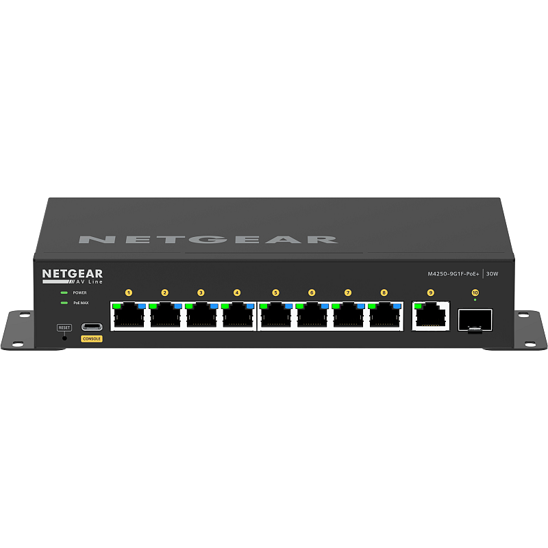 NETGEAR GSM4210PD-100EUS Netzwerk-Switch Managed L2/L3 Gigabit Ethernet (10/100/1000) Power over Ethernet (PoE) Schwarz