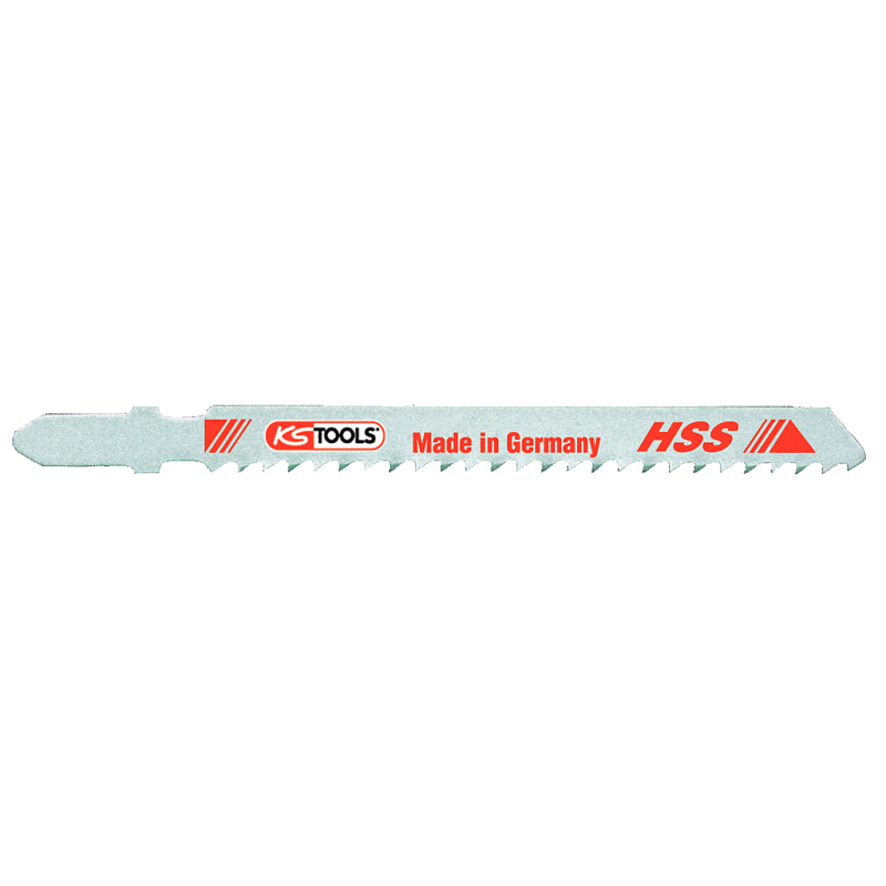 KS Tools 129.3118 Sägeblatt für Stichsägen, Laubsägen & elektrische Sägen Stichsägeblatt Hochgeschwindigkeitsstahl (HSS) 5 Stück(e)