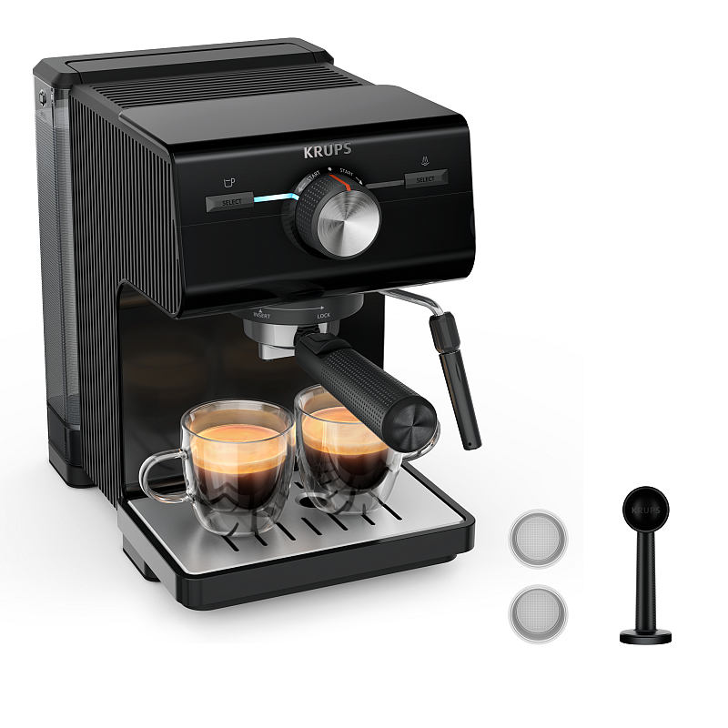 Krups Authentic XP381810 Kaffeemaschine Halbautomatisch Espressomaschine 2 l
