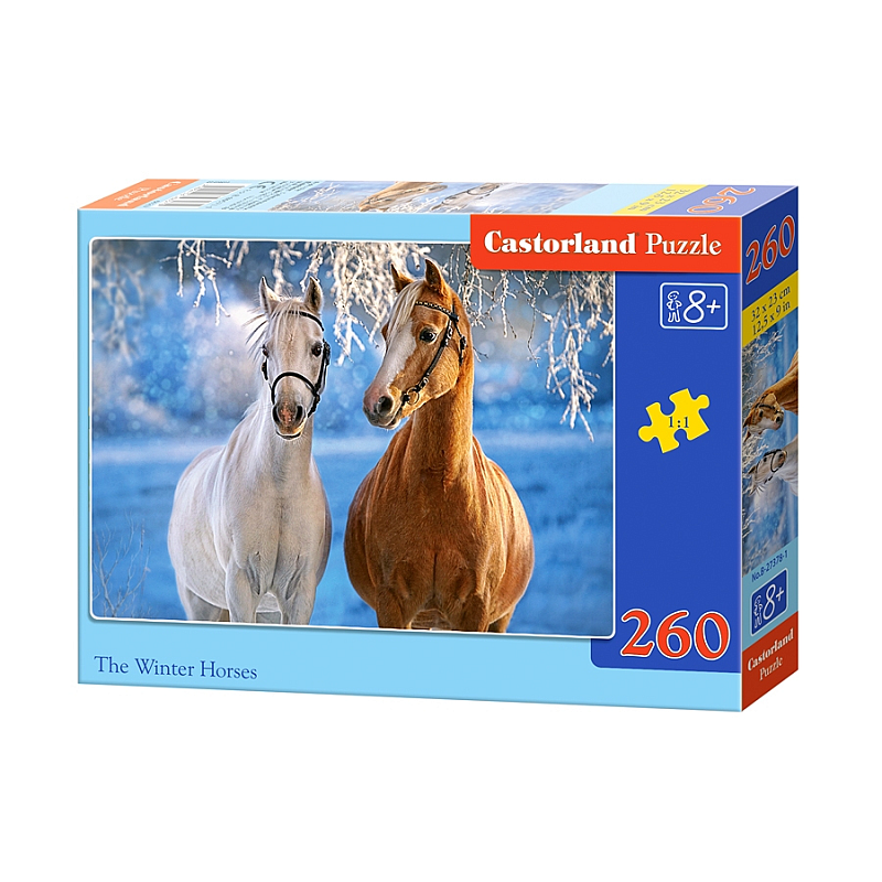 Castorland The Winter Horses 260 pcs Puzzlespiel 260 Stück(e) Fauna