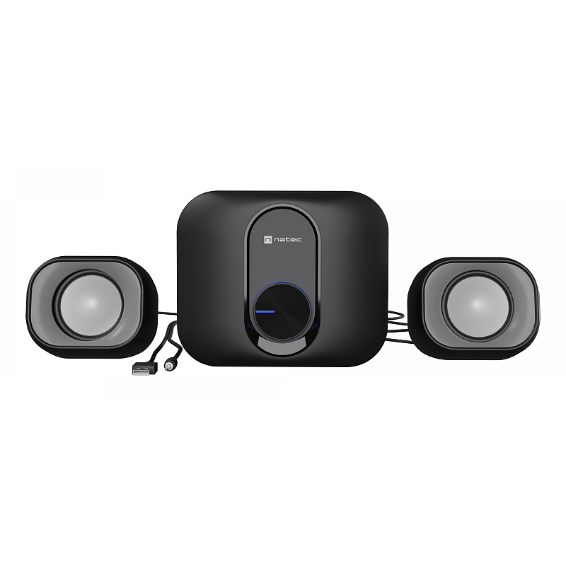 NATEC NGL-2111 Home-Stereoanlage Home-Audio-Minisystem 3 W Schwarz