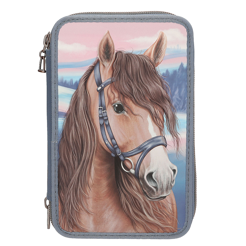 Miss Melody 0413415 Etui Hartschalenetui für Stifte Nylon, Papier, Polyester, Polyurethan (PU), Zink Mehrfarbig