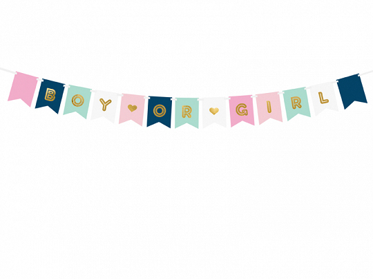 PartyDeco GRL62 partydekorationen Fahnenbanner