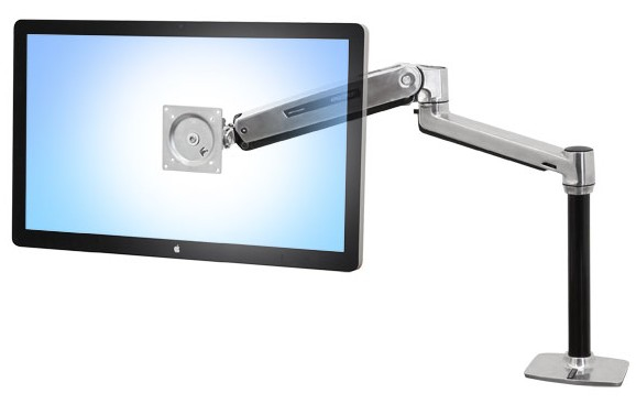 Ergotron LX Series LX HD Sit-Stand 116,8 cm (46") Tisch/Bank Aluminium