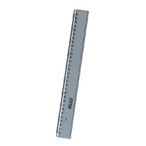 Herlitz 08700106 Lineal Spurweite 300 mm Kunststoff Transparent 1 Stück(e)