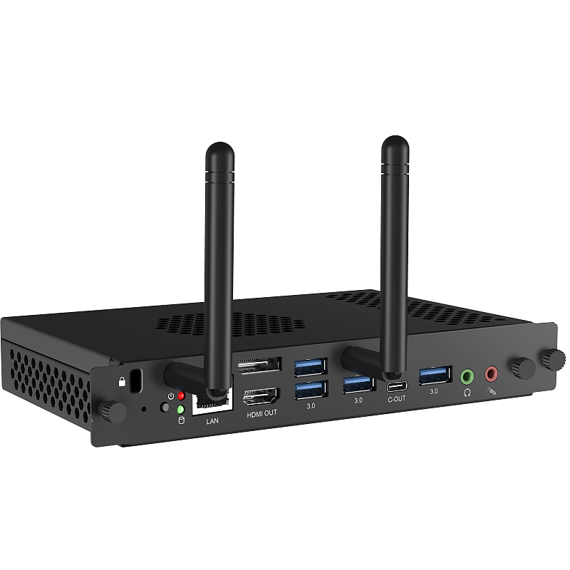 iiyama OPC51204BC-1 PC/Workstation Intel® Core™ i5 i5-12450H 8 GB DDR4-SDRAM 256 GB SSD Windows 11 IoT Enterprise Mini PC Mini-PC Schwarz