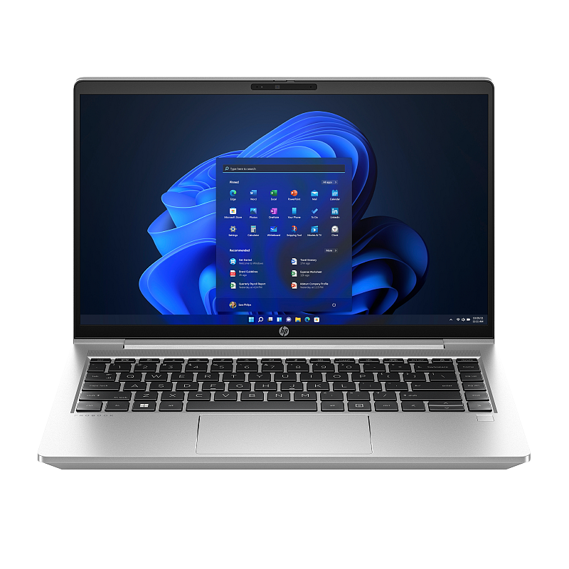 HP ProBook 445 G10 AMD Ryzen™ 5 7530U Laptop 35,6 cm (14") Full HD 16 GB DDR4-SDRAM 512 GB SSD Wi-Fi 6E (802.11ax) Windows 11 Pro Silber