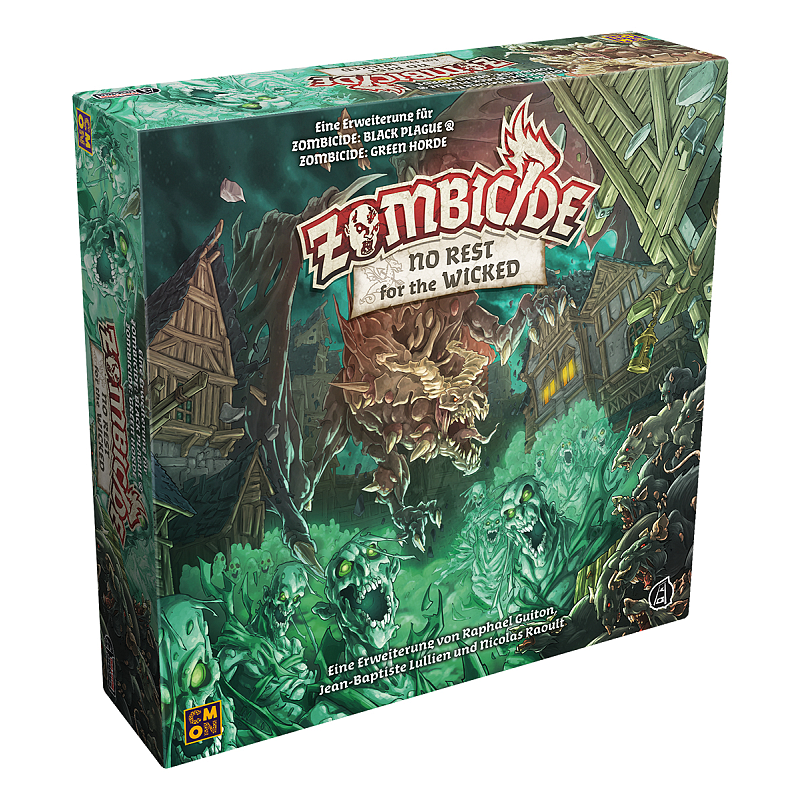 Asmodee Zombicide: Green Horde - No Rest for the Wicked Zombicide: Green Horde, Zombicide 60 min Brettspiel Rollenspiele