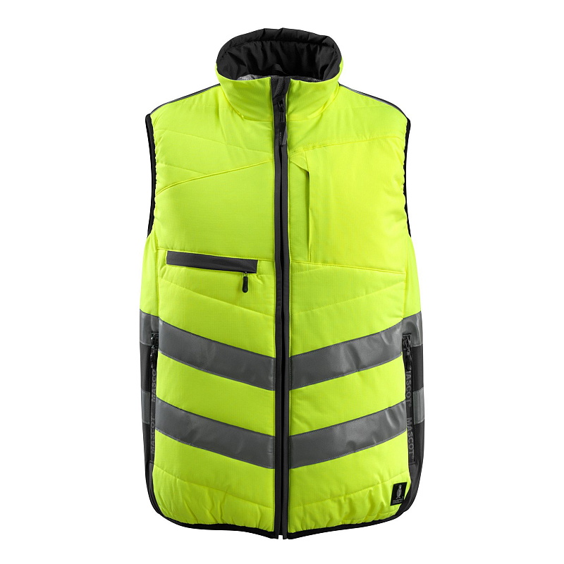 MASCOT 15565-249-1709-S Weste Schwarz, Gelb