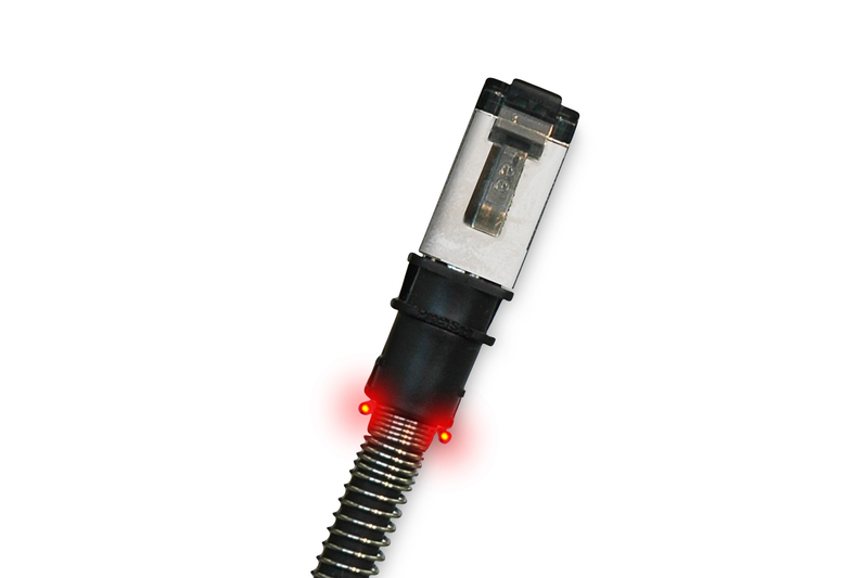 PatchSee Patchkabel, CAT 6A U-FTP Cu, LSZH, AWG 26, Länge 12,2 m, inkl. Schutzkappe, schwarz