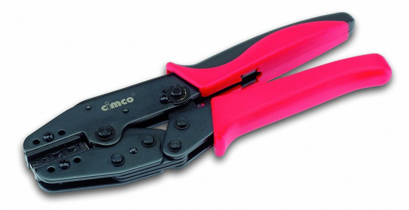 Cimco 106201 Kabel-Crimper Crimpwerkzeug Rot