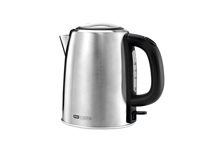 OBH Nordica 6461 Wasserkocher 1,2 l 2200 W Edelstahl