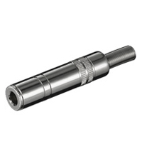 Goobay KS 63 MK 6.35 mm Edelstahl