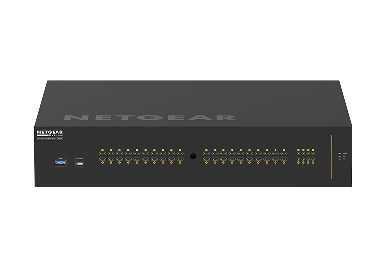 NETGEAR M4250-40G8XF-PoE++ Managed L2/L3 Gigabit Ethernet (10/100/1000) Power over Ethernet (PoE) 2U Schwarz