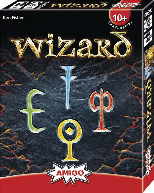 Amigo 06900 Brettspiel Wizard 45 min Kartenspiel Strategie