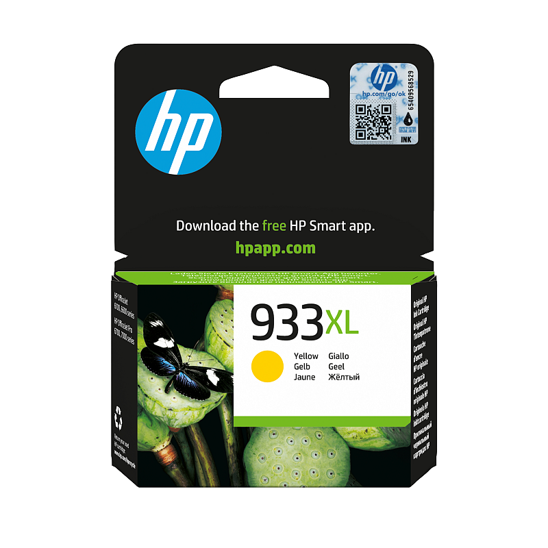 HP 933XL Gelb Original Tintenpatrone mit hoher Reichweite