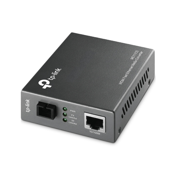 TP-Link MC111CS Netzwerk Medienkonverter 100 Mbit/s Einzelmodus Schwarz