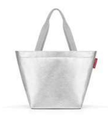 Reisenthel Shopper M Silber Stoffbeutel