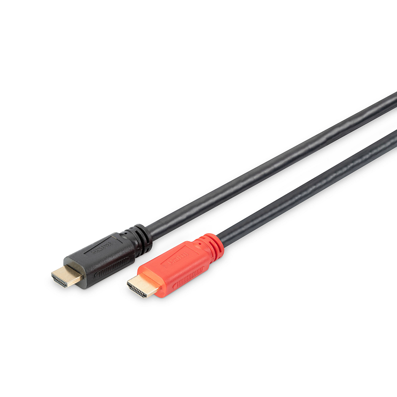 Digitus HDMI High Speed Anschlusskabel mit Ethernet und Signalverstärker