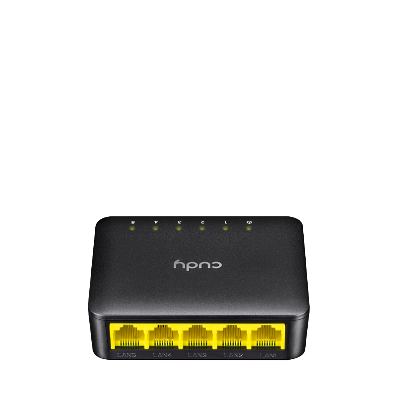 Cudy GS105D Netzwerk-Switch Gigabit Ethernet (10/100/1000) Schwarz