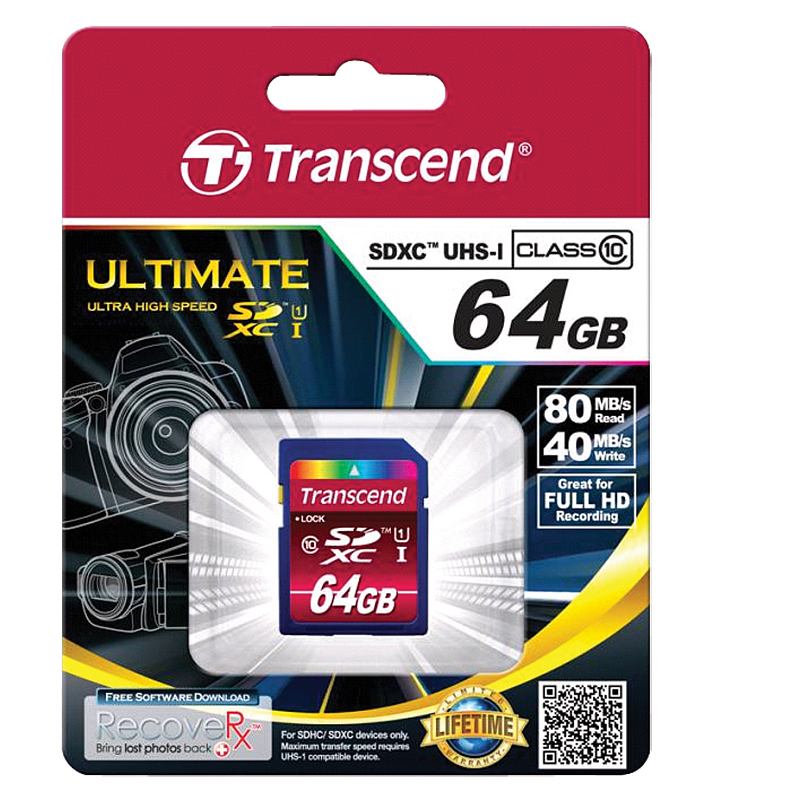 Transcend TS64GSDXC10