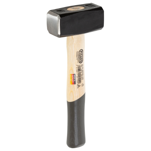 PICARD 0000401-2000 Hammer Vorschlaghammer Schwarz, Holz
