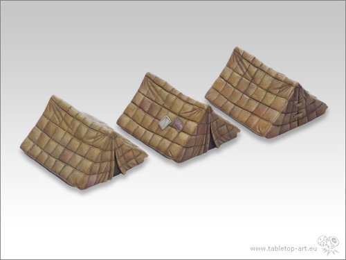 Tabletop-Art Legionaire Tents Set