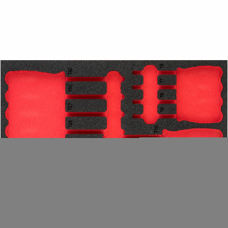Vigor V4991-L Zubehör für Aufbewahrungsbox Schwarz, Rot Teiler-Set