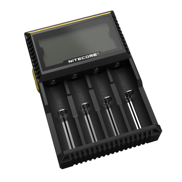 Nitecore D4 Akkuladegerät Haushaltsbatterie AC, Gleichstrom