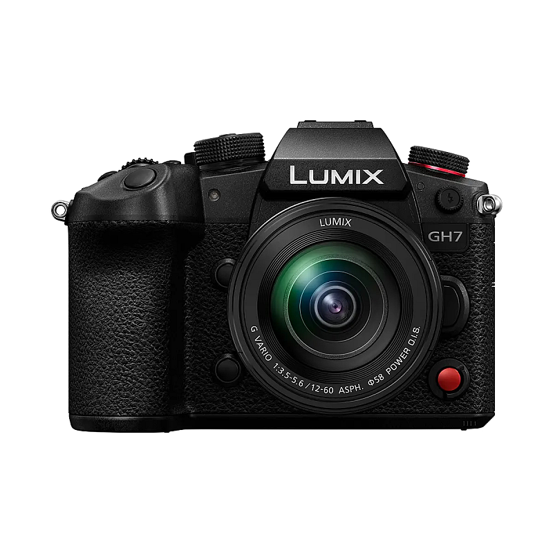 Panasonic GH7 + 12-60mm F3.5-5.6 MILC Body 25,5 MP BSI CMOS 5776 x 4336 Pixel Schwarz