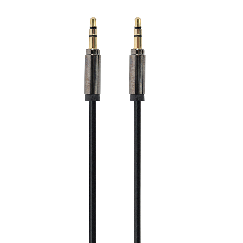 Gembird Cable CCAP-444-0.75M (Mini Jack M - Mini Jack M; 0,75m; black color) Audio-Kabel 3.5mm Schwarz
