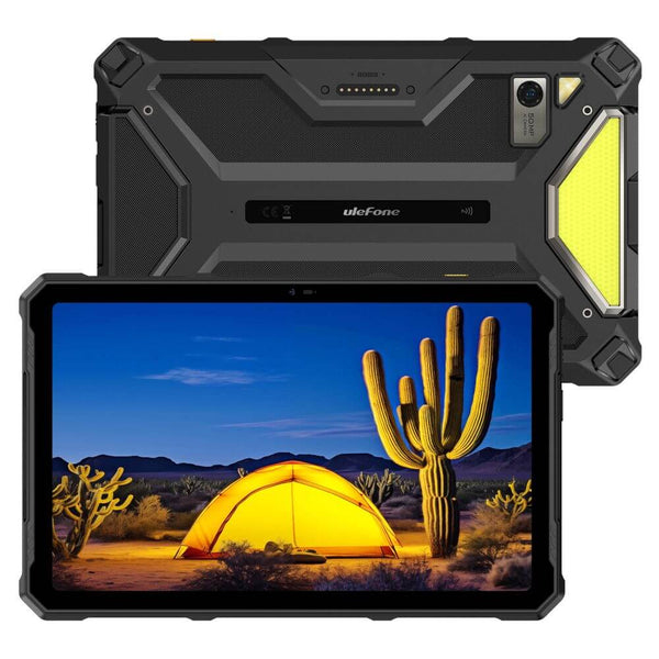 Ulefone Armor Pad 4 Ultra 5G Mediatek LTE-TDD & LTE-FDD 256 GB 26,3 cm (10.4") 8 GB Wi-Fi 5 (802.11ac) Android 14 Schwarz
