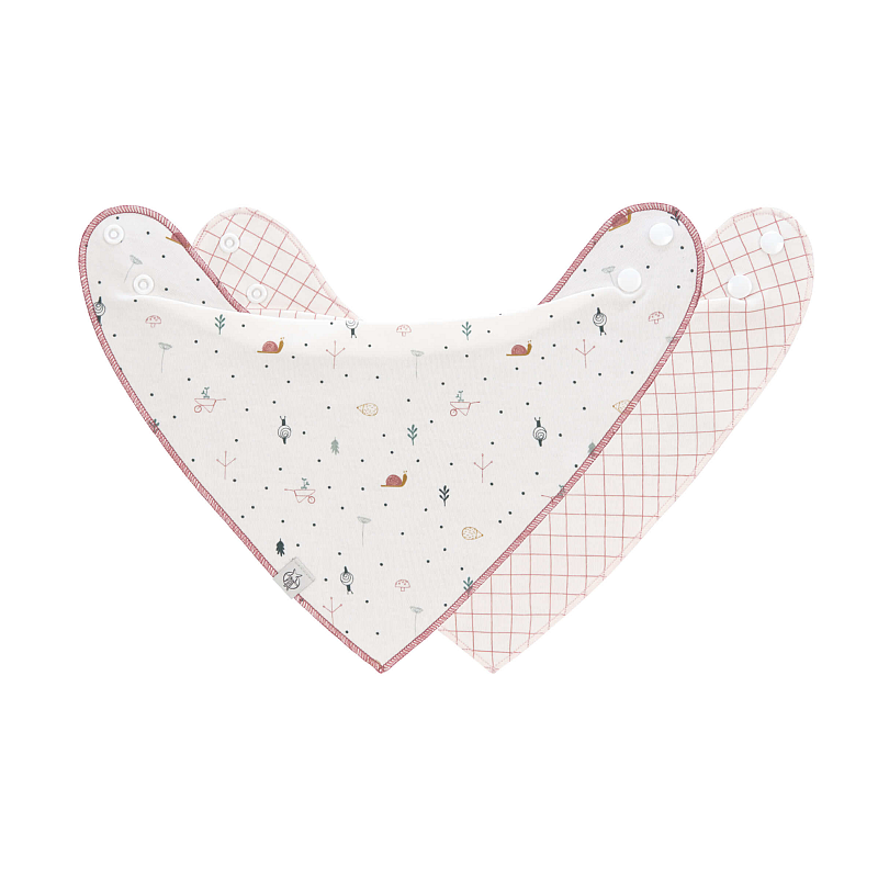 Lässig 1311014836 Babylätzchen Dribbel-/Bandana-Lätzchen Baumwolle