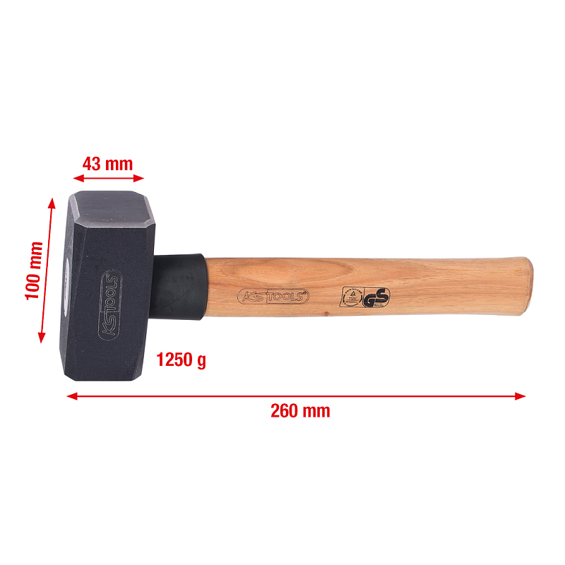 KS Tools 142.5125 Hammer Vorschlaghammer