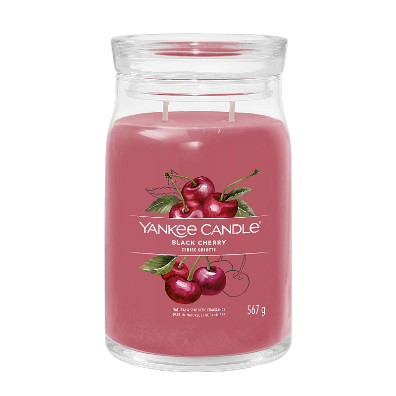 Yankee Candle 1701380E Wachskerze Zylinder Kirsche (Frucht) Pink 1 Stück(e)